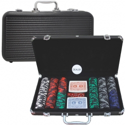 PRO POKER סט פוקר מקצועי 300 ציפים