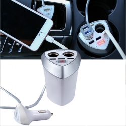 ערכת טעינה משולבת USB לרכב ערכת טעינה משולבת USB לרכב