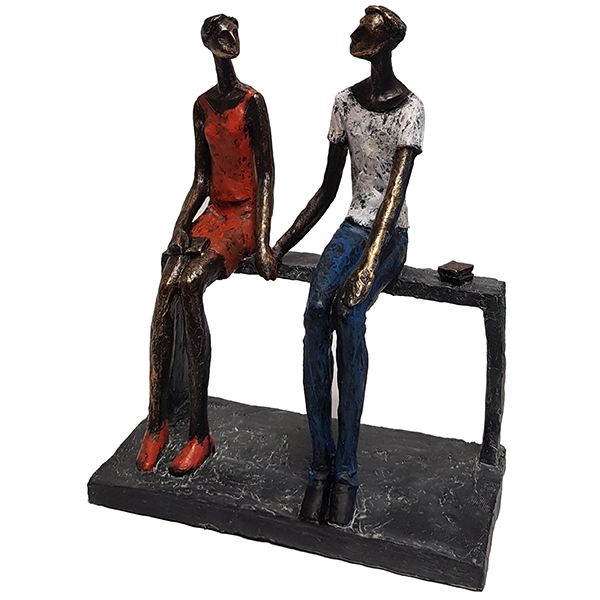 פסל אומנותי "חברות אמת" מבית פסלי היוקרה "GRACIA GALLERY"