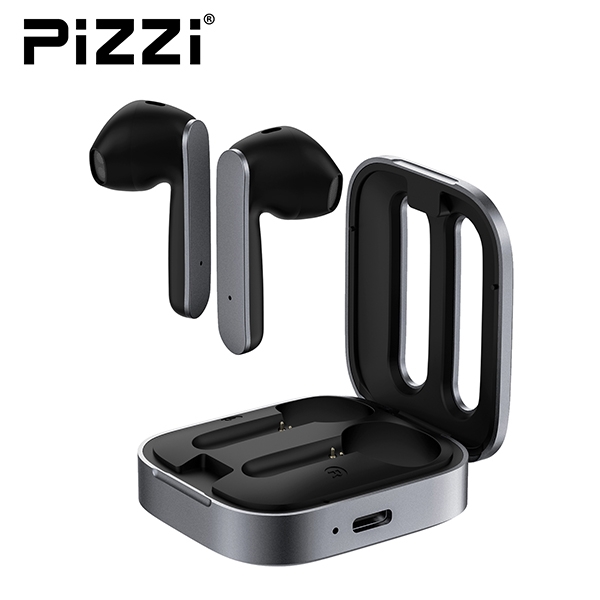 "פיצי" NOVA זוג אוזניות איכותיות EarBuds אלחוטיות Bluetooth עם בית טעינה קומפקטי
