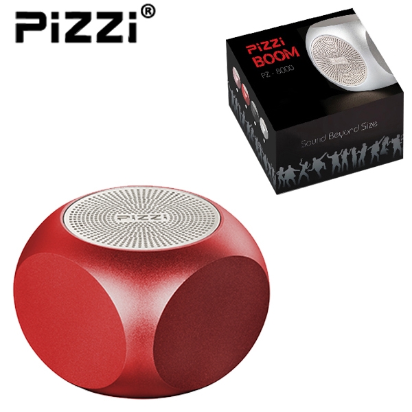 "פיצי בום" PiZZi Boom רמקול Bluetooth עוצמתי 5W במיוחד 58 מ"מ בלבד