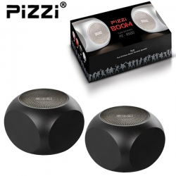 "פיצי בום" PiZZi Boom זוג רמקולים Bluetooth עוצמתי 2x5W במיוחד בצבע שחור "פיצי בום" PiZZi Boom זוג רמקולים Bluetooth עוצמתי 2x5W במיוחד בצבע שחור