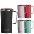Tower Mug ספל תרמי נירוסטה ציפוי קרמי פנימי מכסה טרייטן עם ידית מבית ASOBU