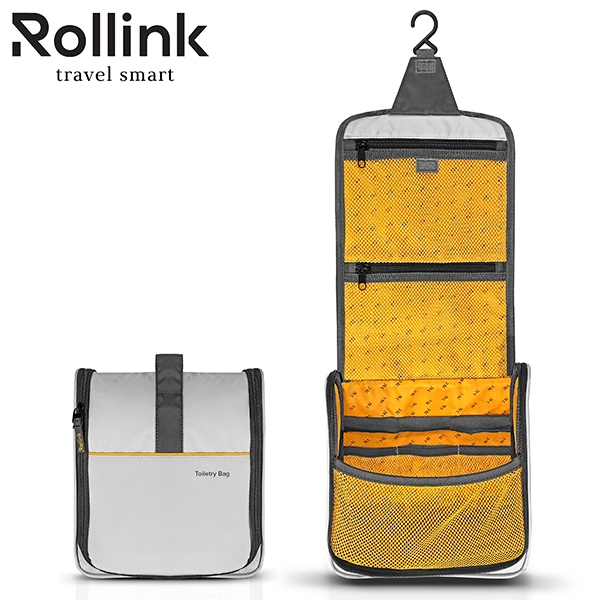 תיק כלי רחצה של מותג המזוודות החכמות Rollink